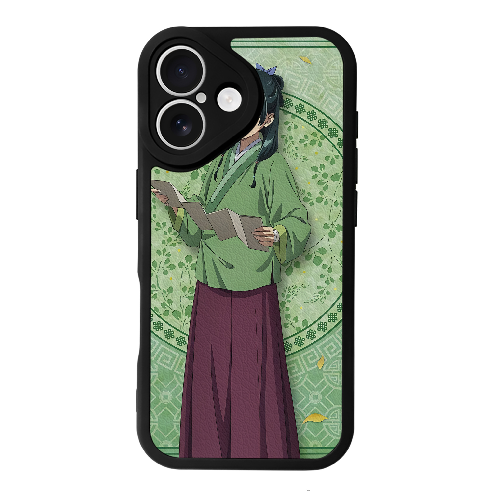 薬屋のひとりごと The Apothecary Diaries 【iPhone 16シリーズ対応】シリコンスマホケース（レザー調） 材質：シリコン